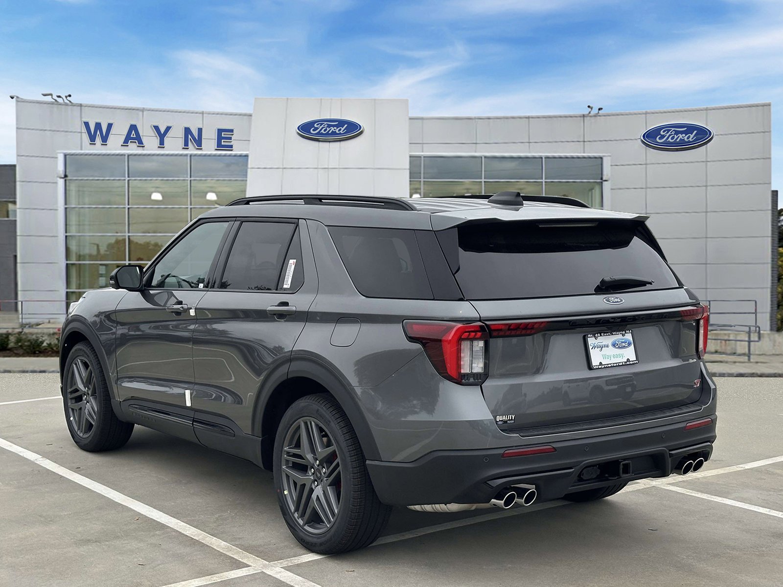 New 2026 Carbonized Gray Metallic Ford ST image 3