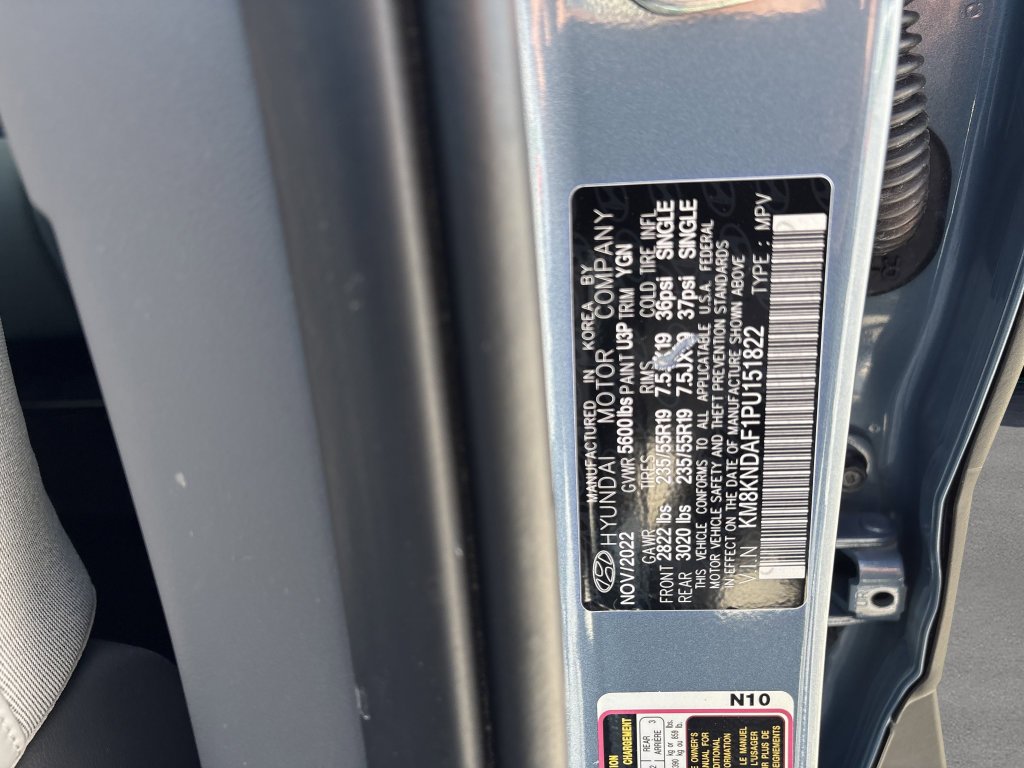 Certified Used 2023 Lucid Blue Hyundai SEL image 36