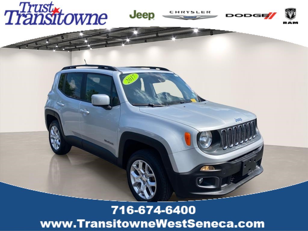 Used 2017 Glacier Metallic Jeep Latitude image 1