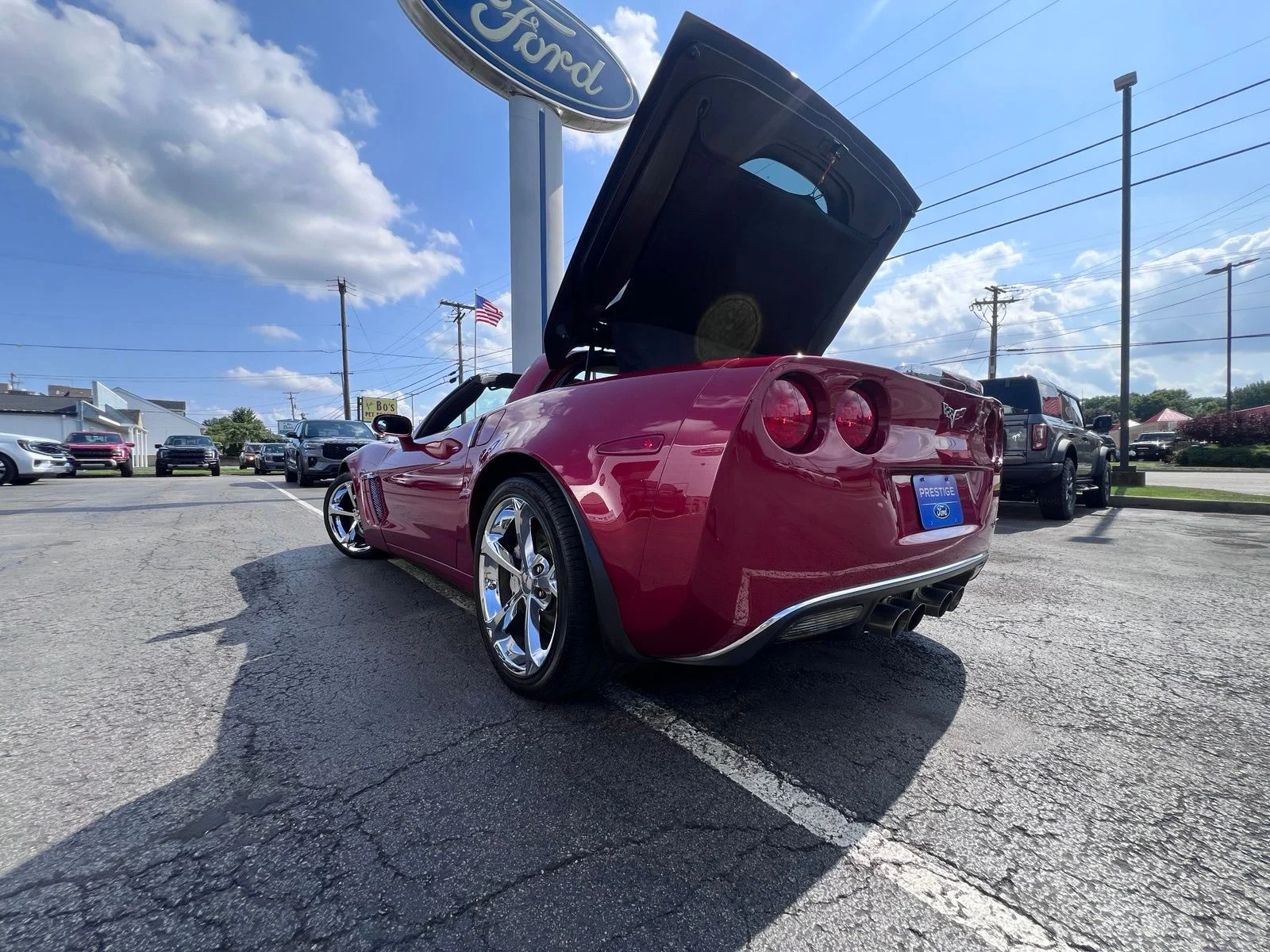 Used 2012 Crystal Red Tintcoat Chevrolet Grand Sport image 49