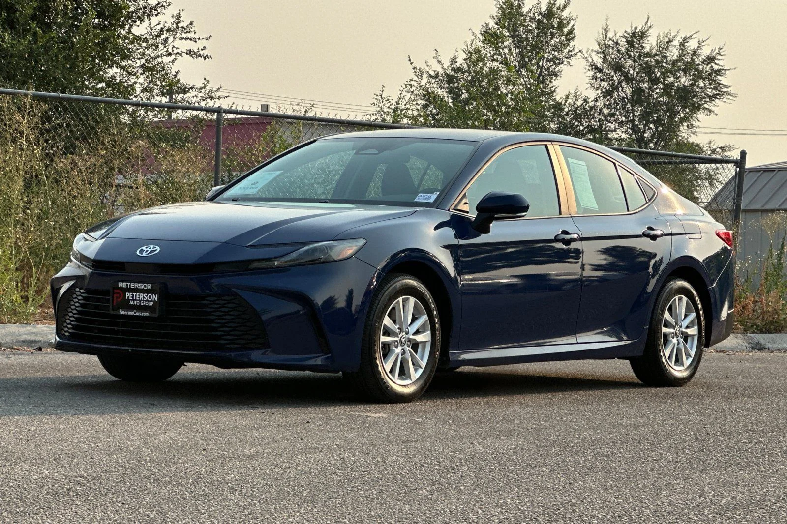 Used 2025 Blue Toyota LE image 7