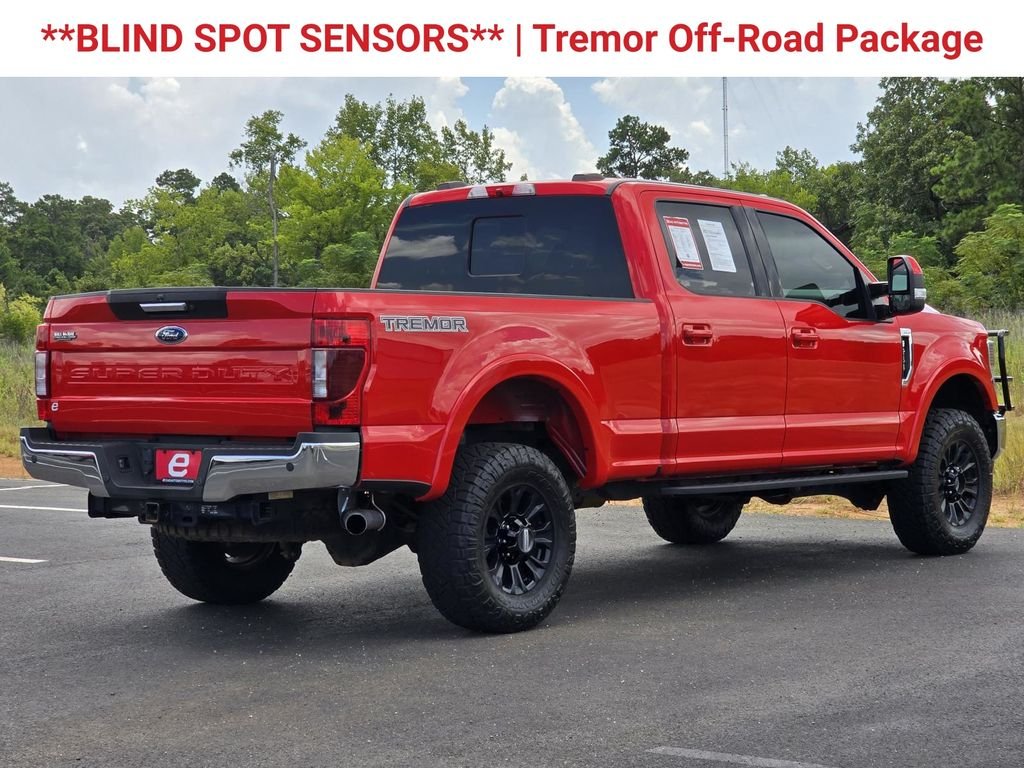 Used 2022 Race Red Ford Lariat image 9