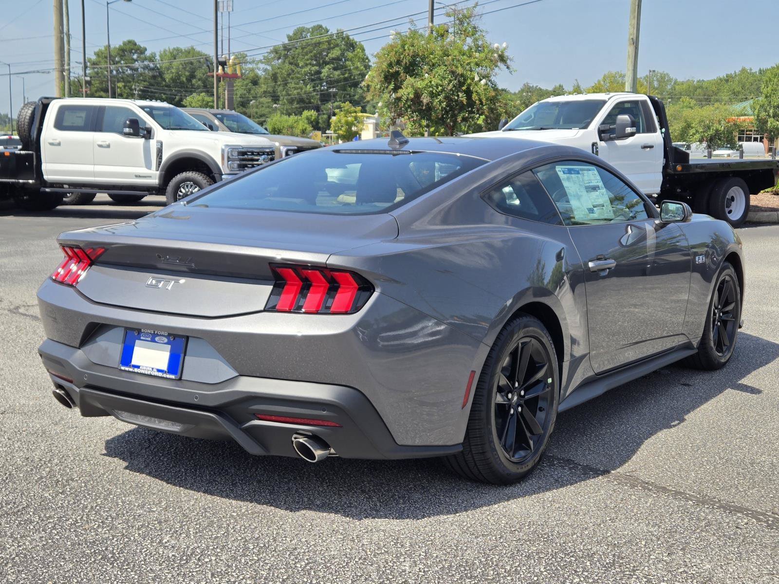 New 2026 Carbonized Gray Metallic FORD GT Fastback image 8