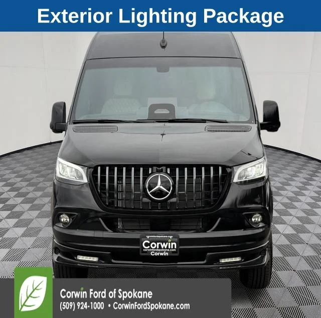 Used 2025 Obsidian Black Metallic Mercedes-Benz Cargo 170 WB image 7