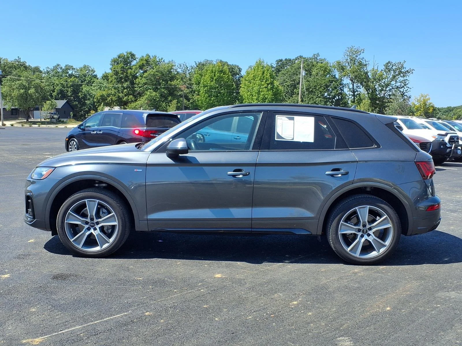 Used 2025 Chronos Gray Metallic Audi S line Premium image 14