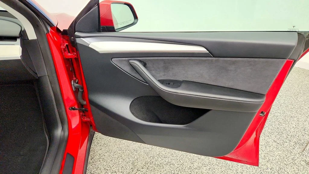 Used 2023 Red Multi-Coat Tesla Long Range AWD image 33