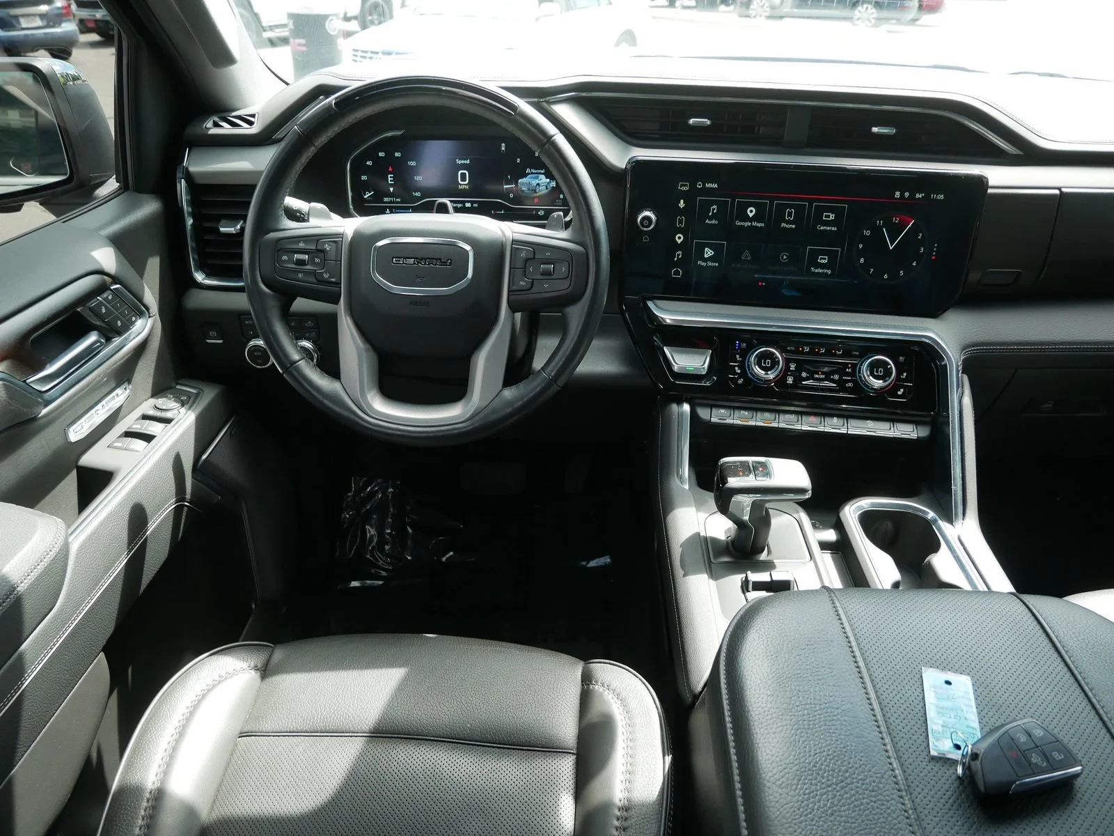 Used 2025 Thunderstorm Gray GMC Denali image 11