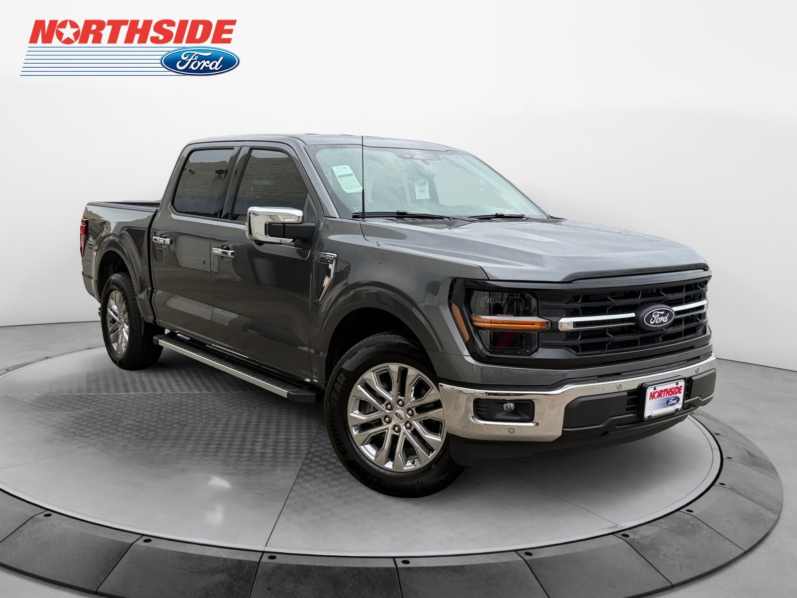 New 2026 Carbonized Gray Metallic Ford XLT image 1