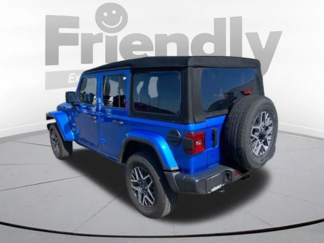 Used 2024 Blue Jeep Sahara image 7