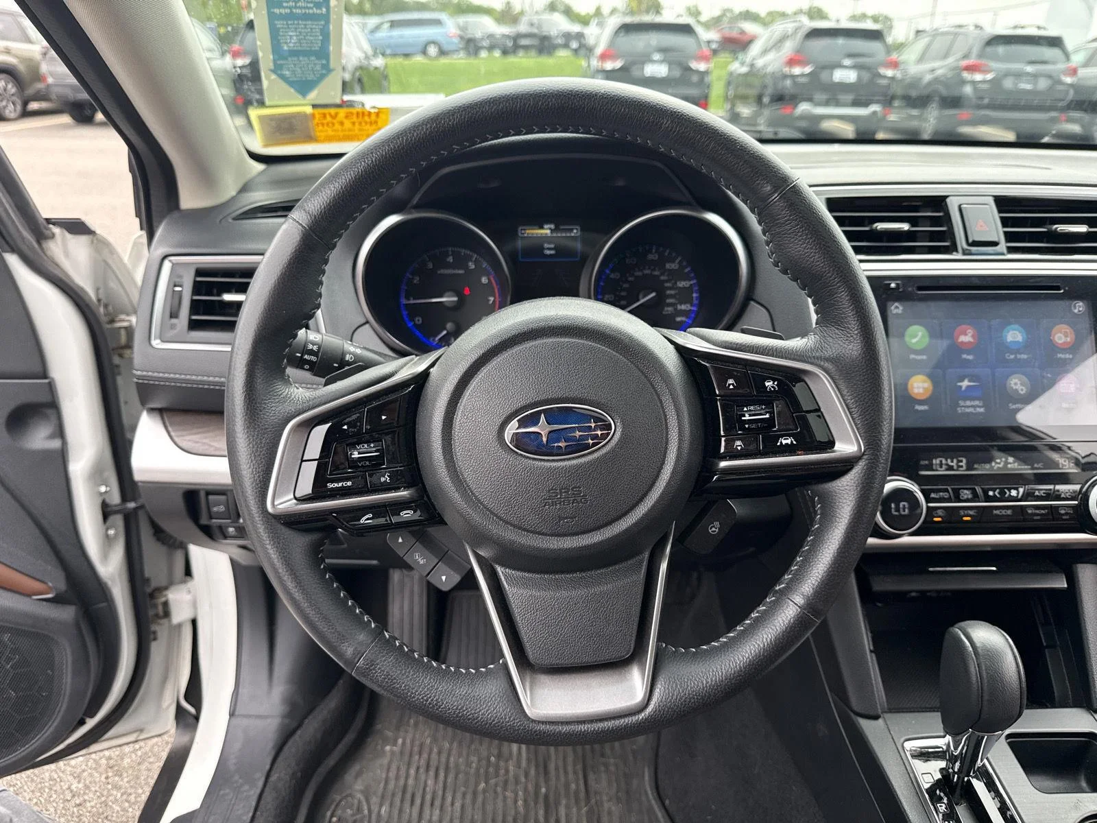 Used 2019 Crystal White Pearl Subaru Touring image 10