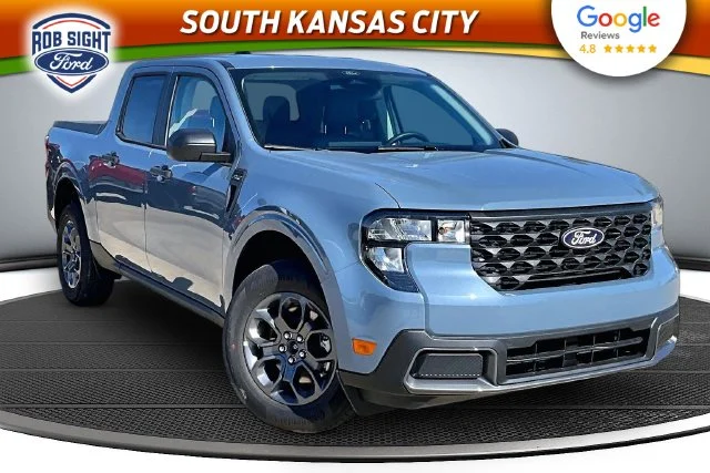 New 2026 Azure Gray Metallic Tri-Coat Ford XLT image 2