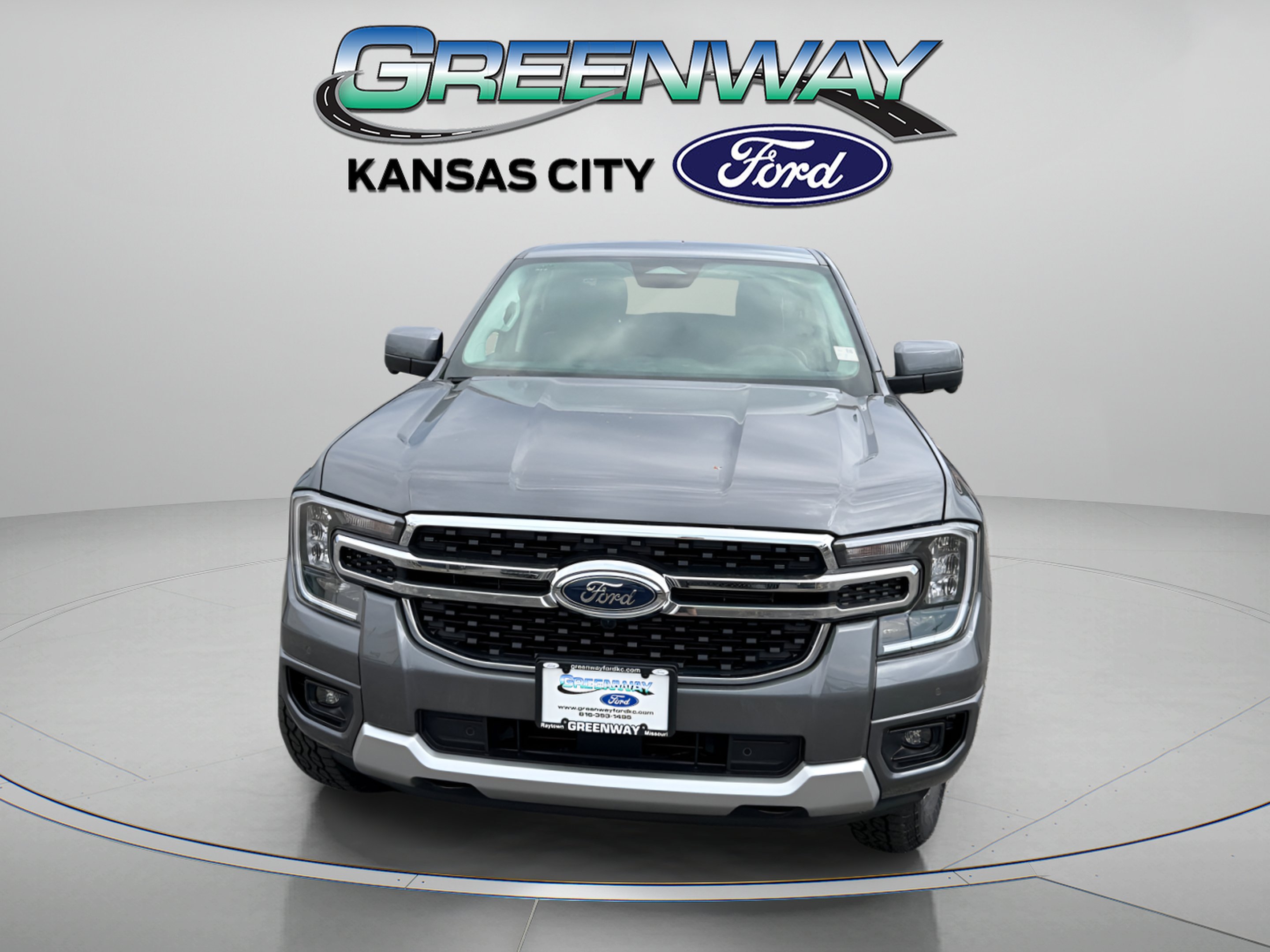 New 2026 Carbonized Gray Metallic Ford Lariat® image 2