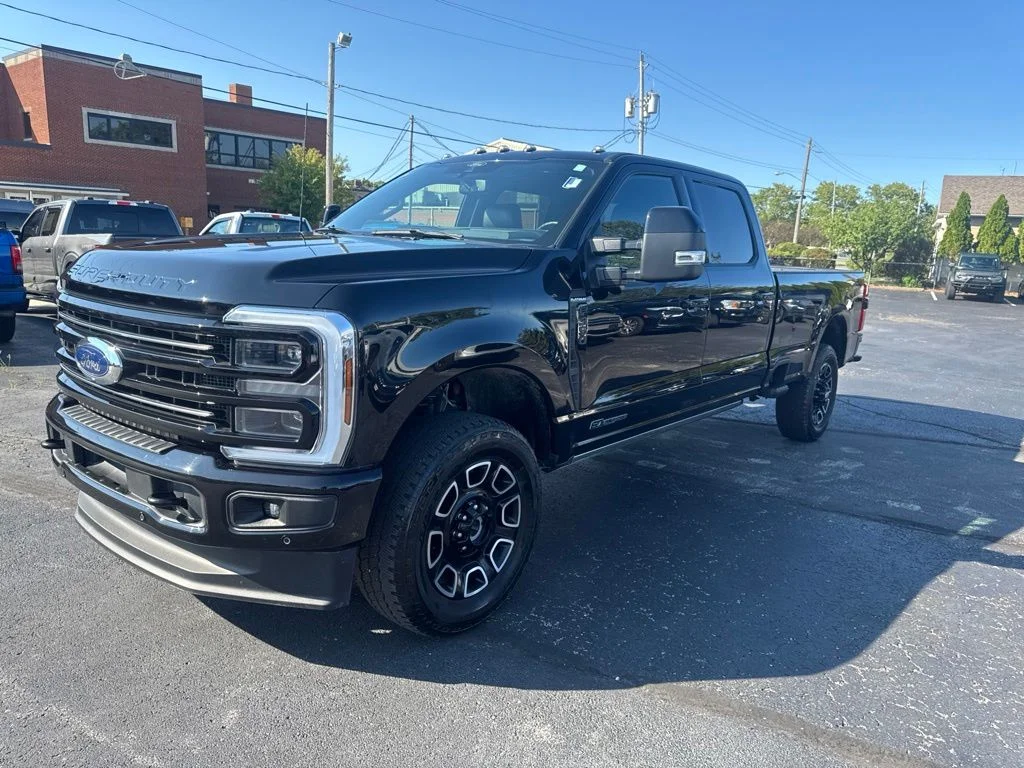 Used 2025 Black Metallic Ford Platinum image 8
