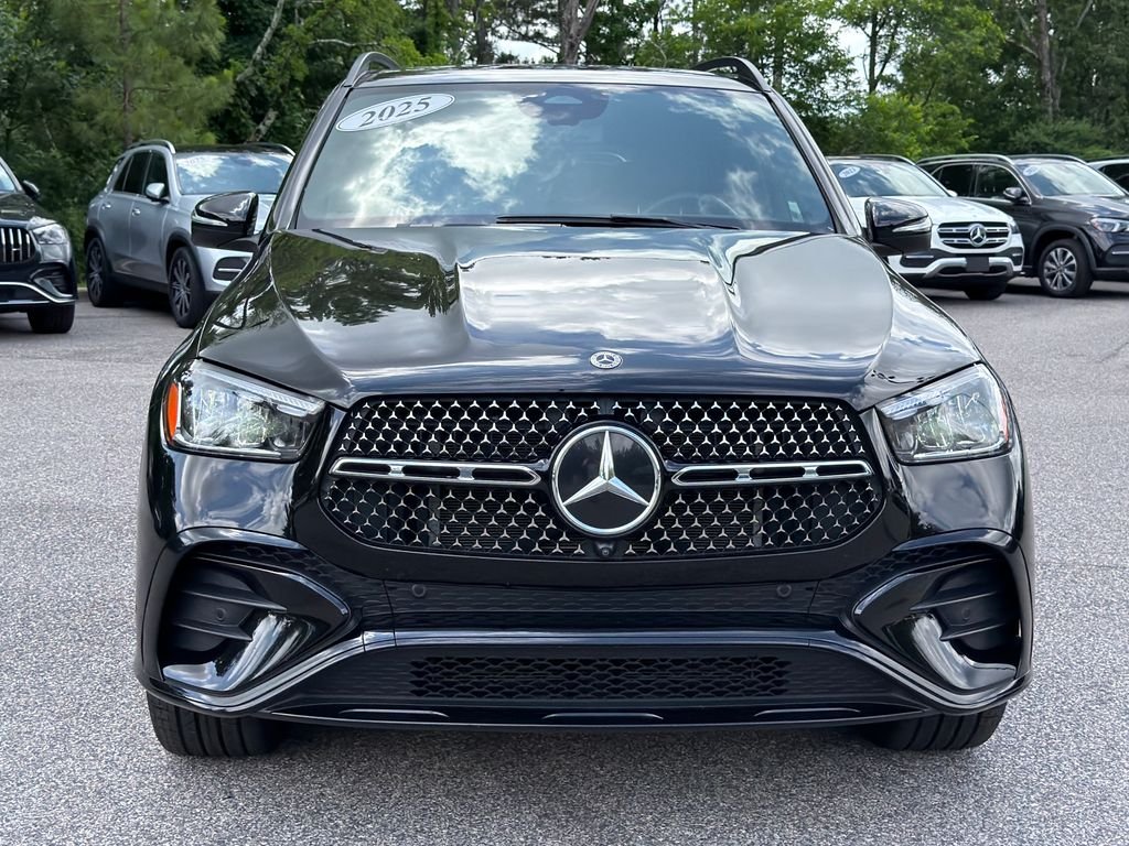 Certified Used 2025 Obsidian Black Metallic Mercedes-Benz GLE 450 image 3