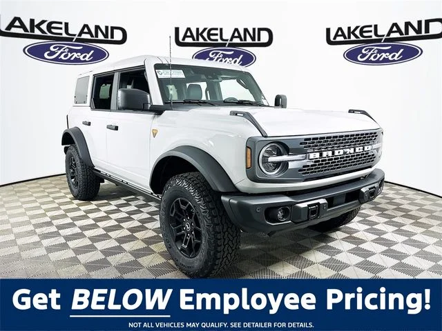 New 2026 White Ford Badlands image 1