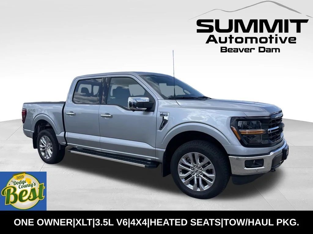 Used 2024 Silver Metallic Ford XLT image 1