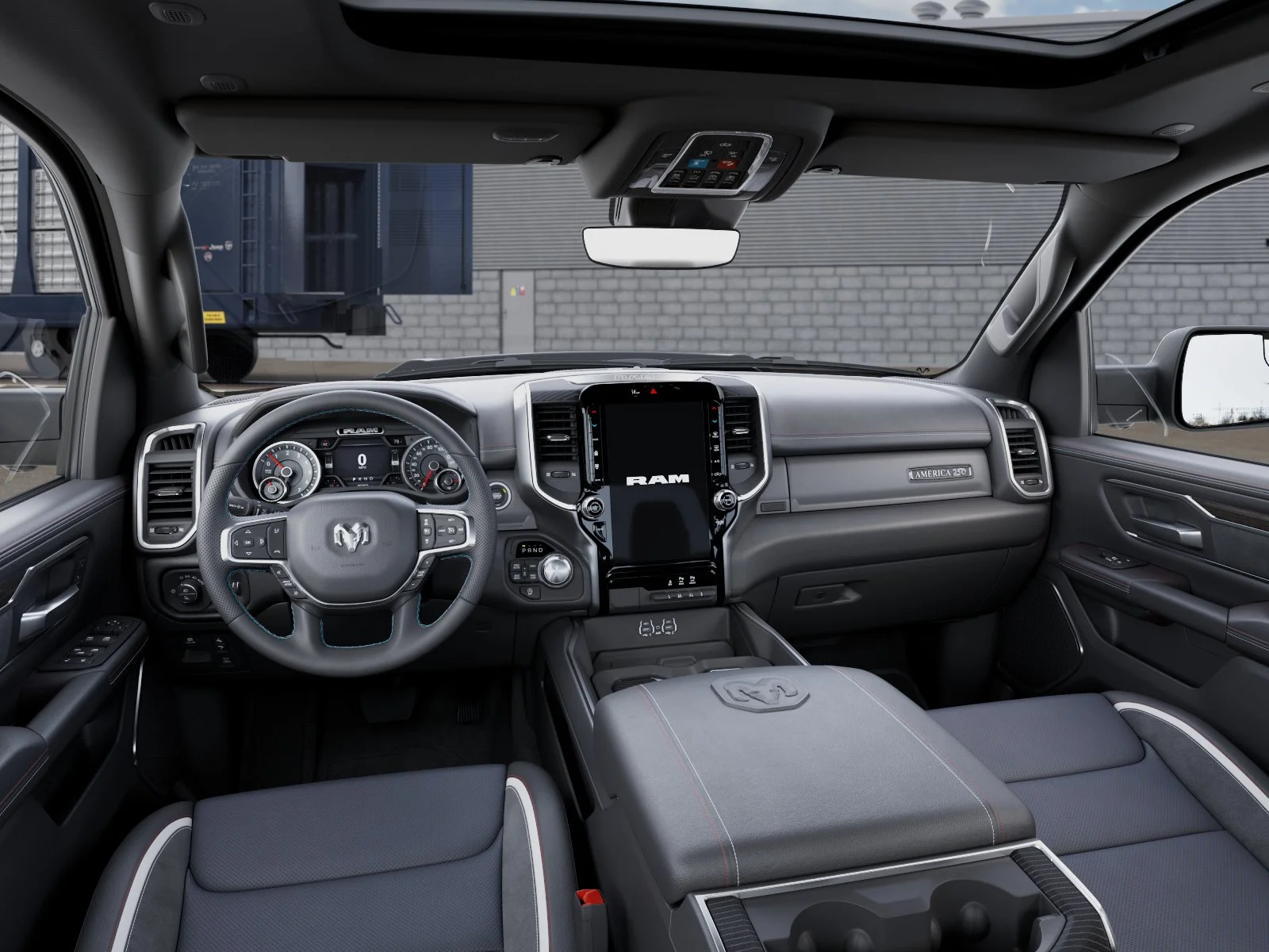 New 2026 Bright White Clear-Coat Exterior Paint RAM Laramie image 9
