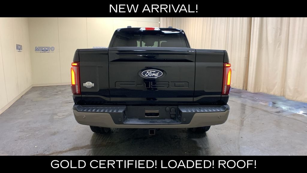 Certified Used 2025 Black Metallic Ford King Ranch image 4