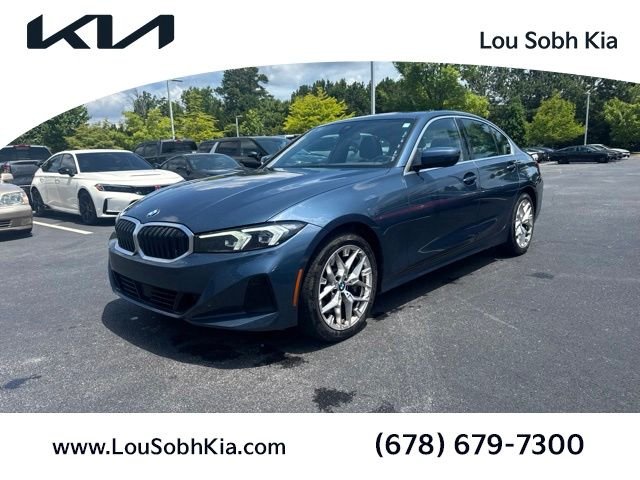Used 2025 Blue BMW 330i image 1