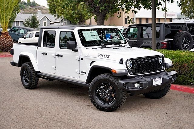 New 2025 Bright White Clear-Coat Exterior Paint Jeep Willys image 3