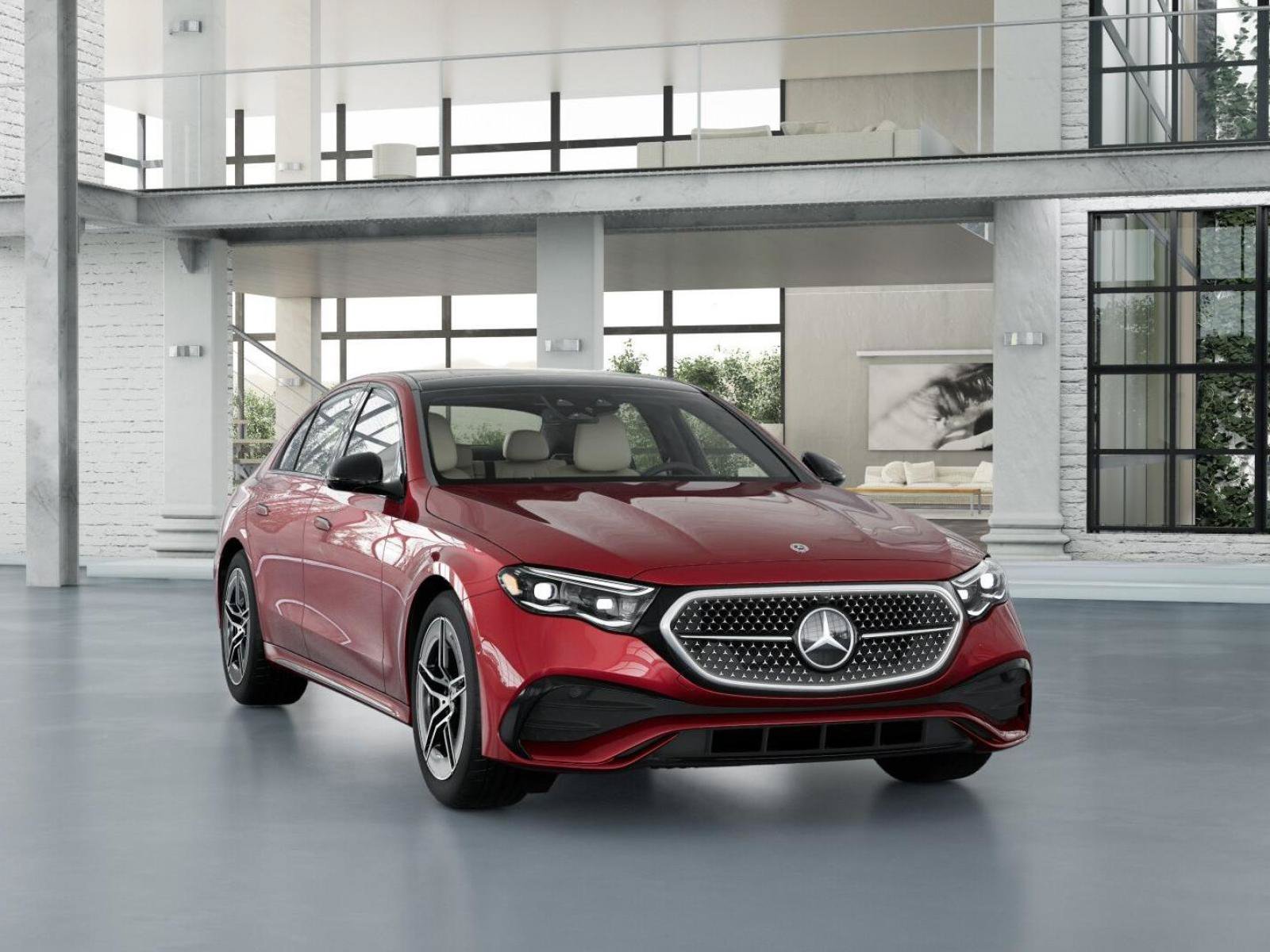 New 2027 MANUFAKTUR Patagonia Red Metallic Mercedes-Benz E 450 4MATIC® Sedan image 9