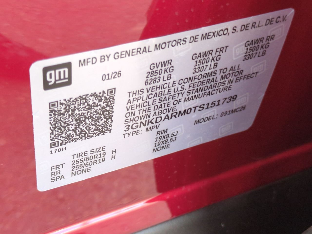 New 2026 Radiant Red Tintcoat Chevrolet LT image 33