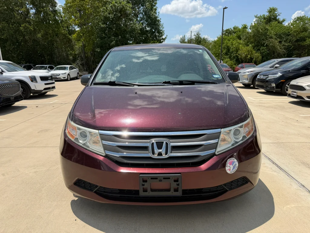 Used 2013 Dark Cherry Pearl Honda LX image 9