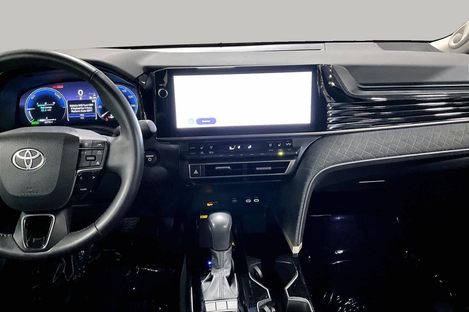 Used 2025 Midnight Black Metallic Toyota XLE image 7