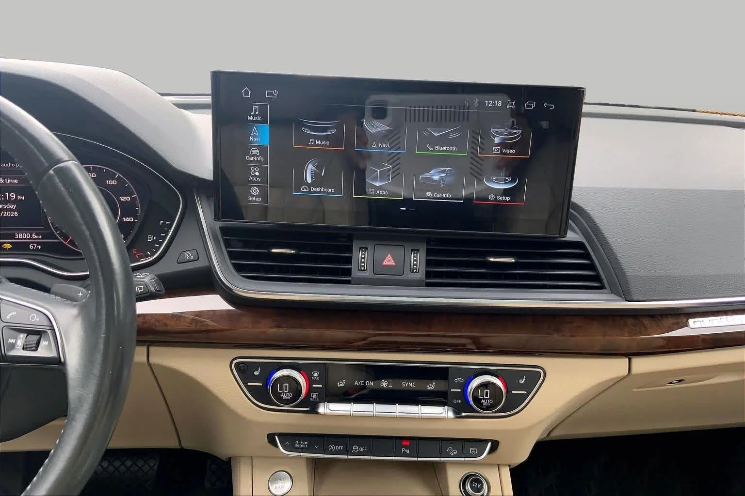 Used 2018 Navarra Blue Metallic Audi Premium Plus image 7