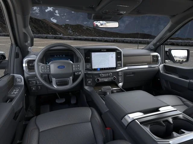 New 2025 Black Metallic Ford Lariat image 9