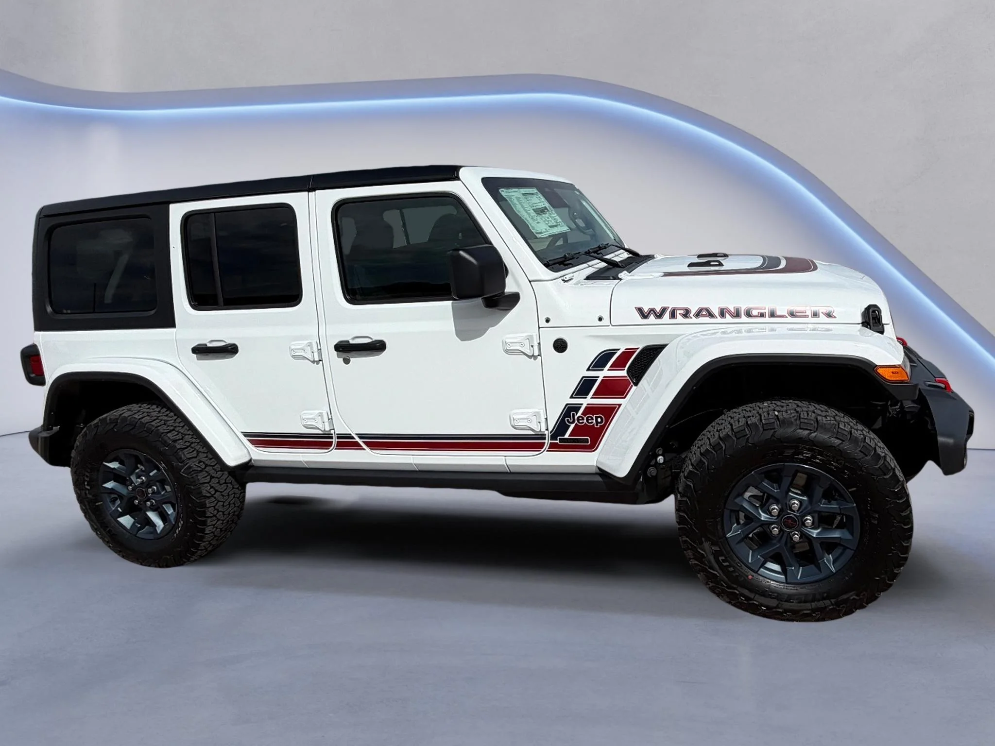 New 2026 Bright White Clearcoat Jeep America 250 image 4