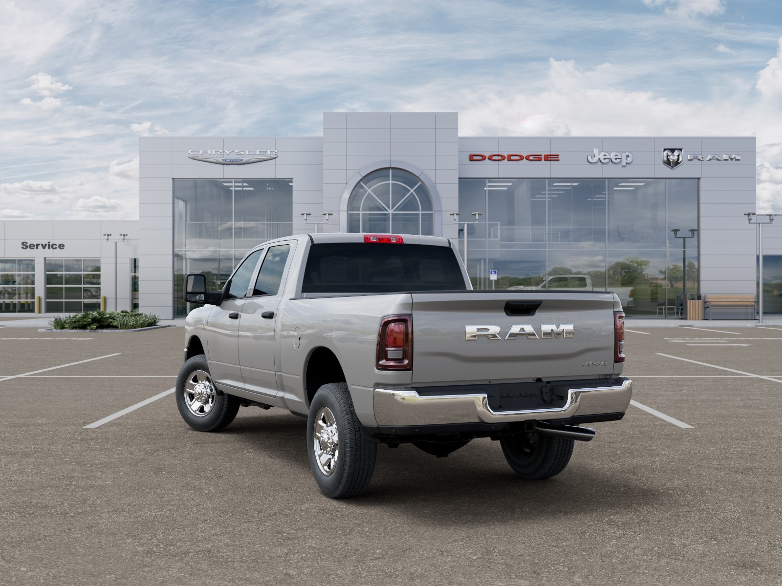 New 2026 Silver-Zynith Exterior Paint RAM Tradesman image 29