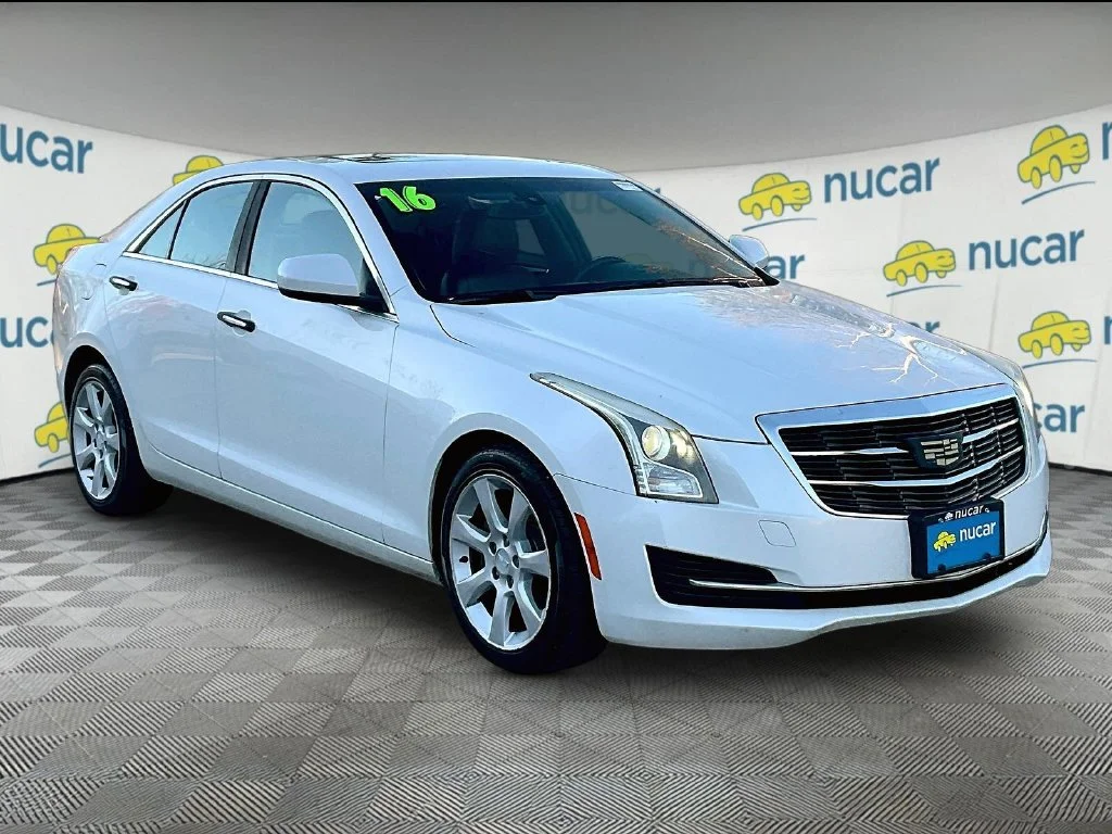 Used 2016 Crystal White Tricoat Cadillac 2.0L Turbo image 1