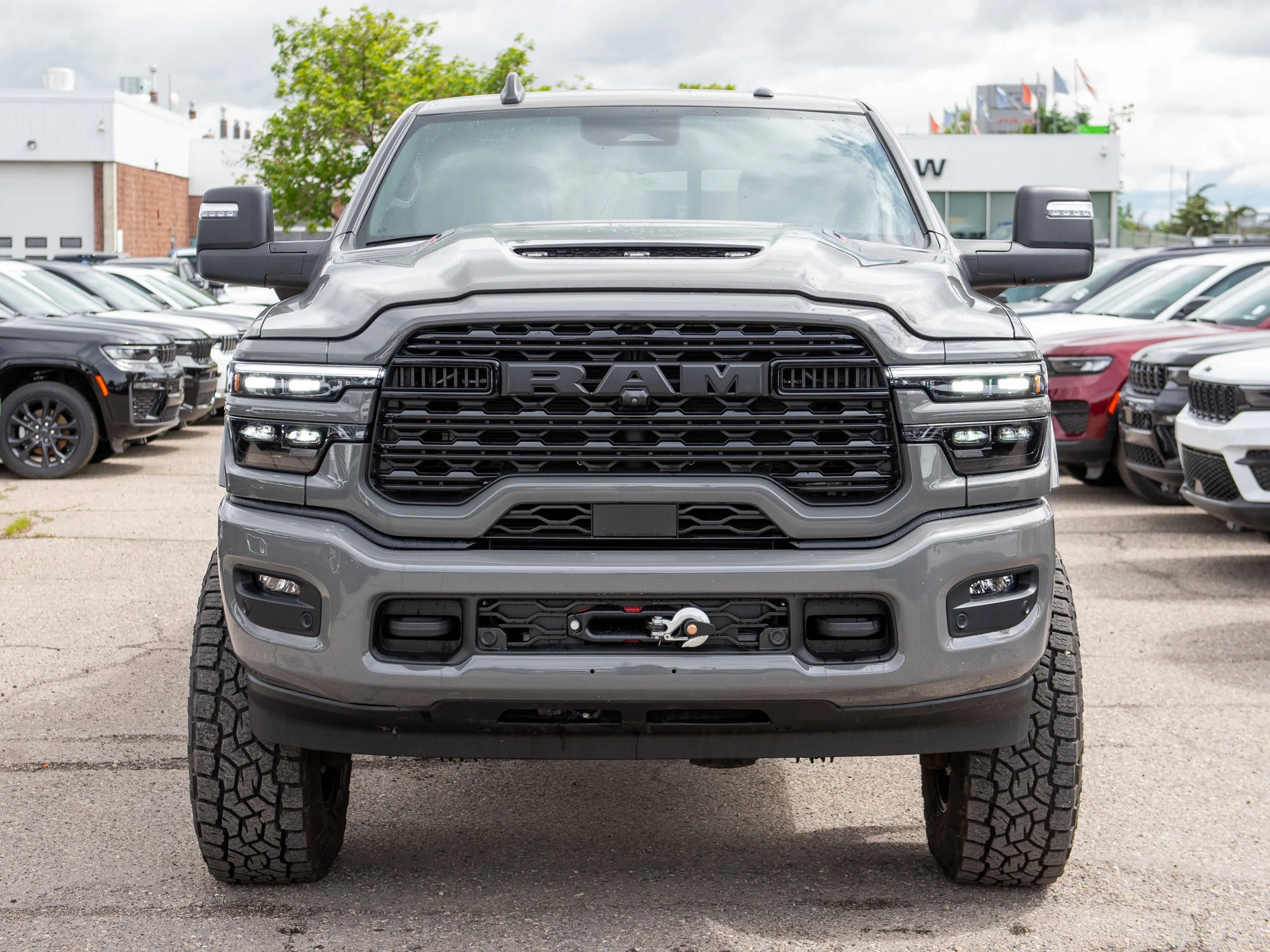 Used 2026 Grey RAM Limited* Mega Cab, 5 Inch Lift, 37s, Winch, Fuel Wheels image 13