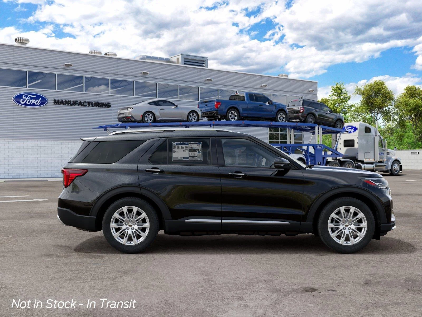 New 2027 Agate Black Metallic Ford Platinum™ image 8