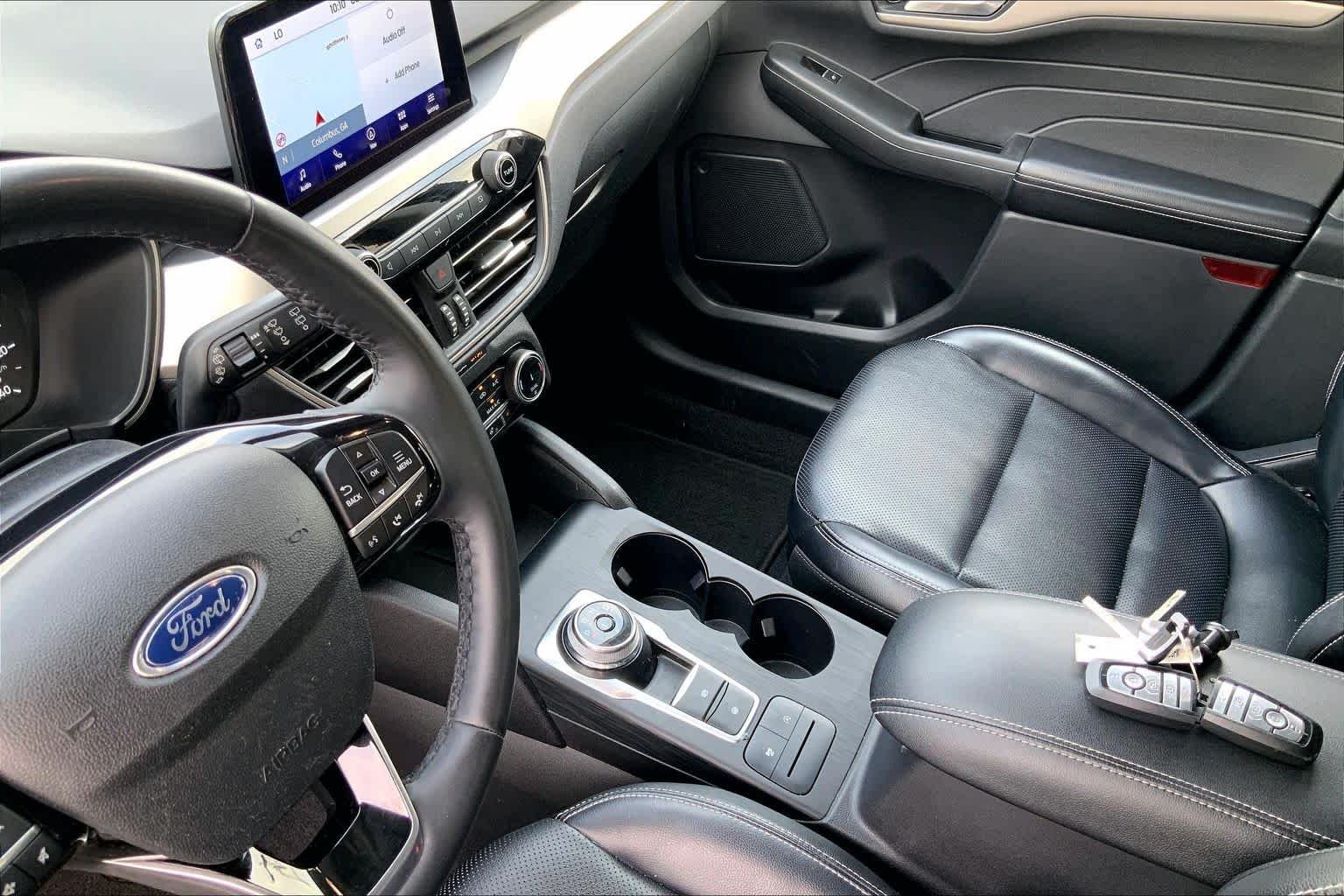 Used 2022 Carbonized Gray Metallic Ford SEL image 16