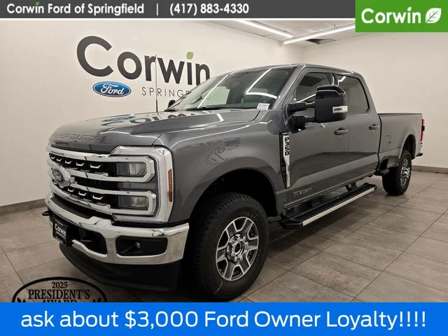 New 2026 Carbonized Gray Metallic Ford F-350® Lariat® image 1