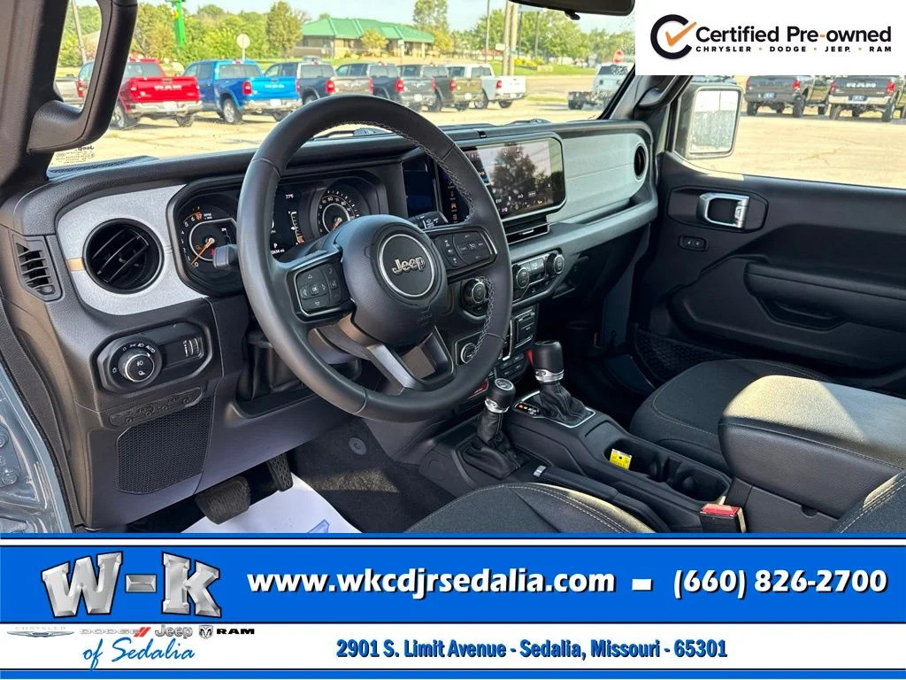 Certified Used 2025 Gray Jeep Willys image 21