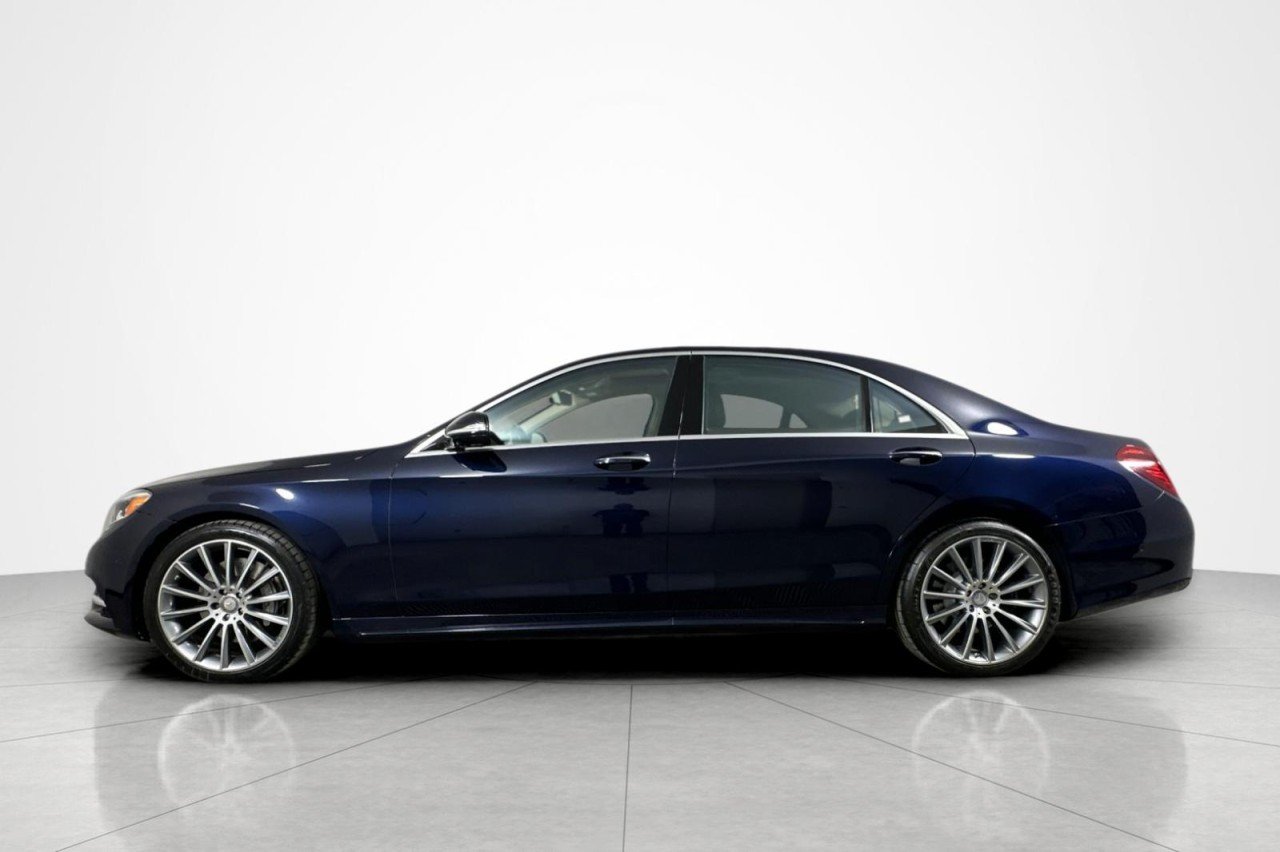 Used 2015 Lunar Blue Metallic Mercedes-Benz S 550 image 2