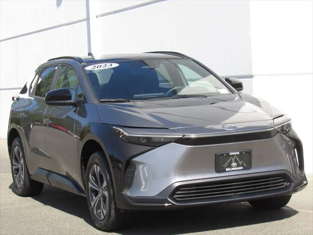 Certified 2023 Toyota bZ4X XLE with VIN JTMABACA1PA045557 for sale in Bellingham, WA