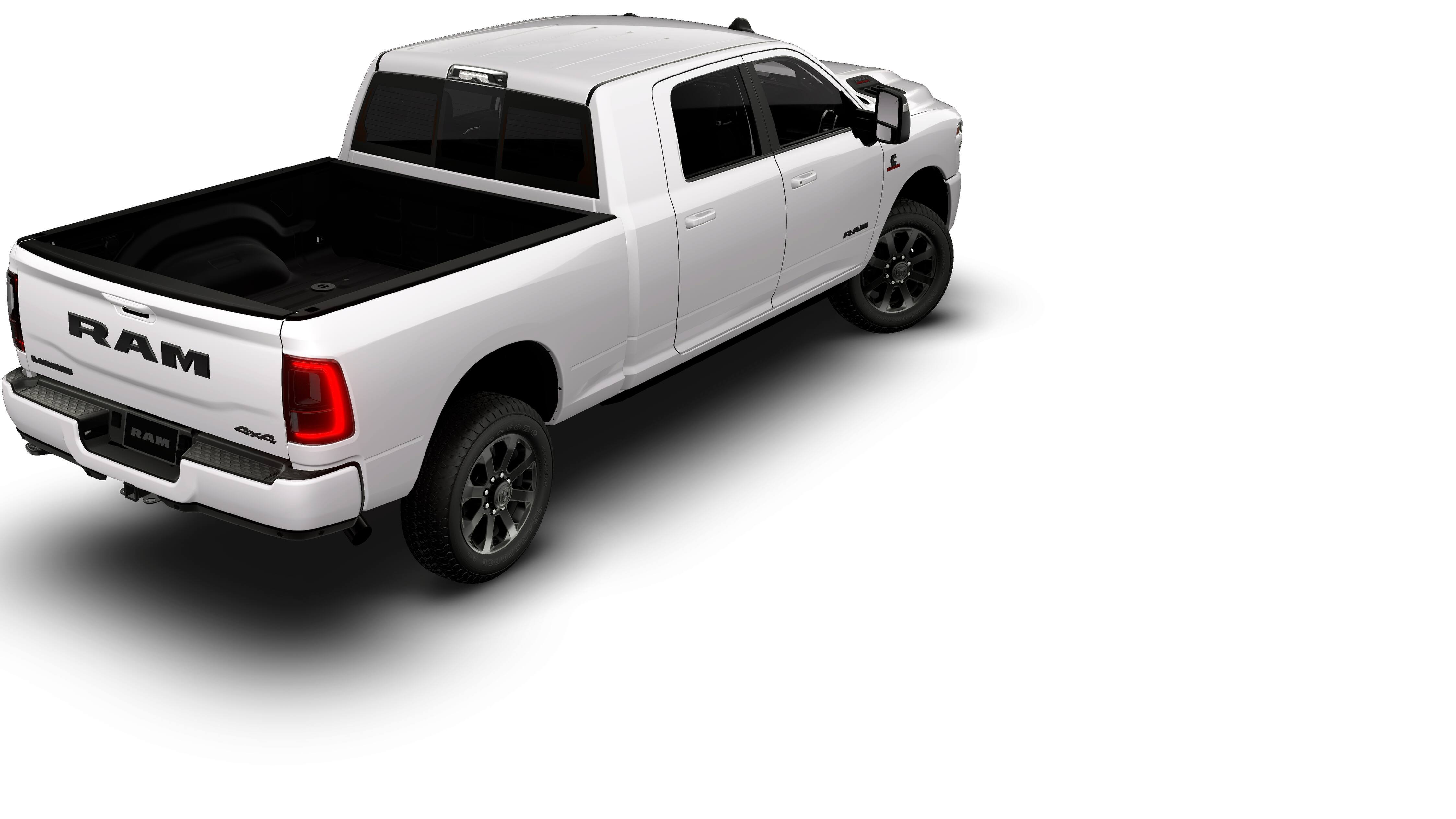 New 2026 Bright White Clear-Coat Exterior Paint RAM Laramie image 14