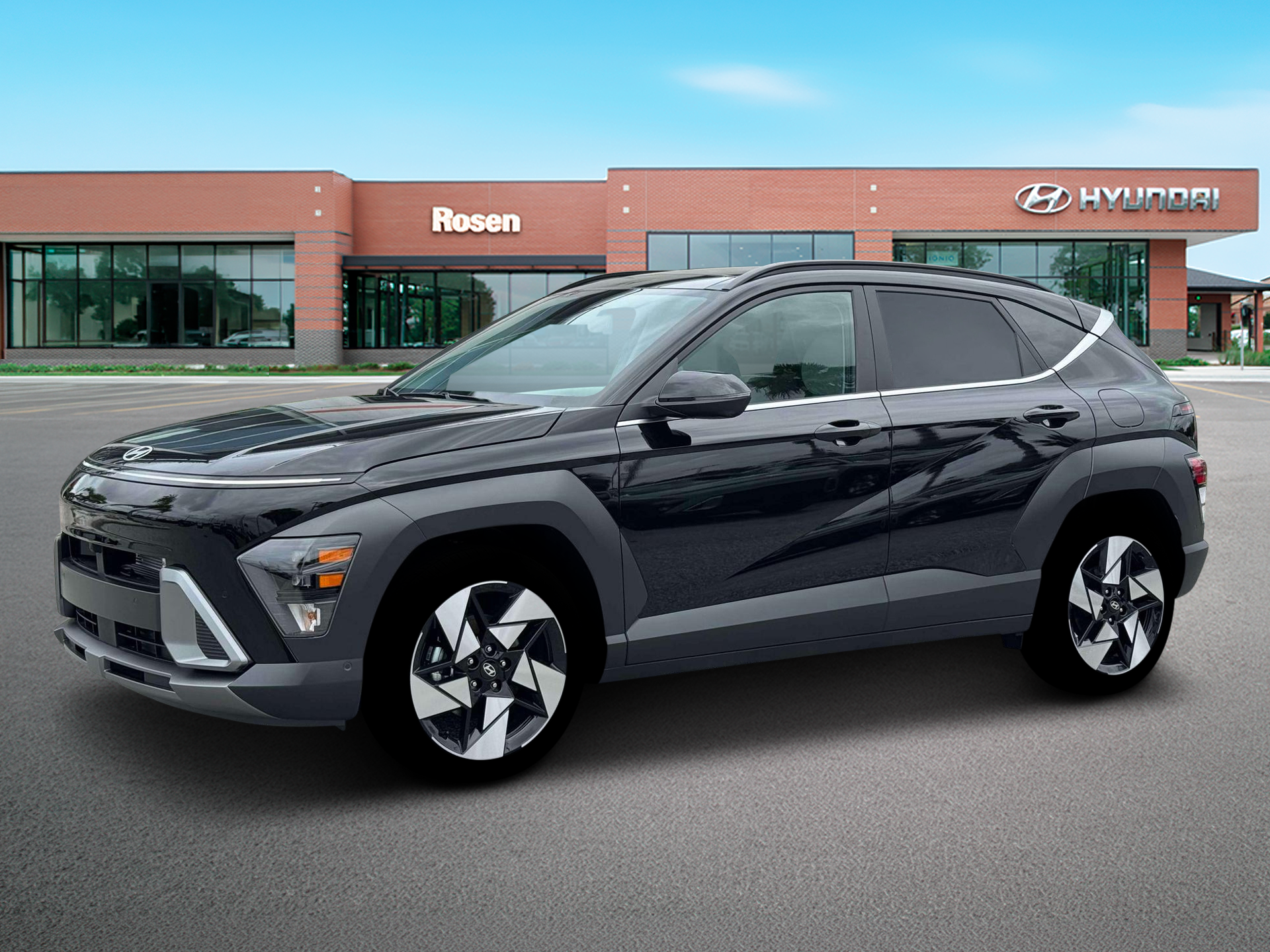 New 2026 Black Hyundai Limited FWD image 2