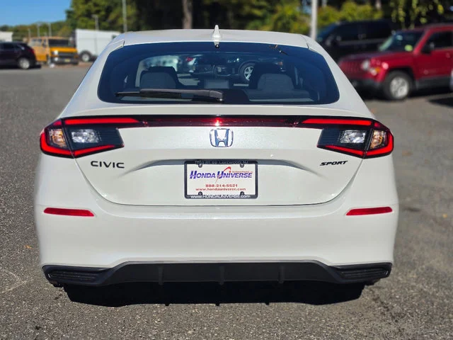 New 2026 Platinum White Pearl Honda Sport image 5