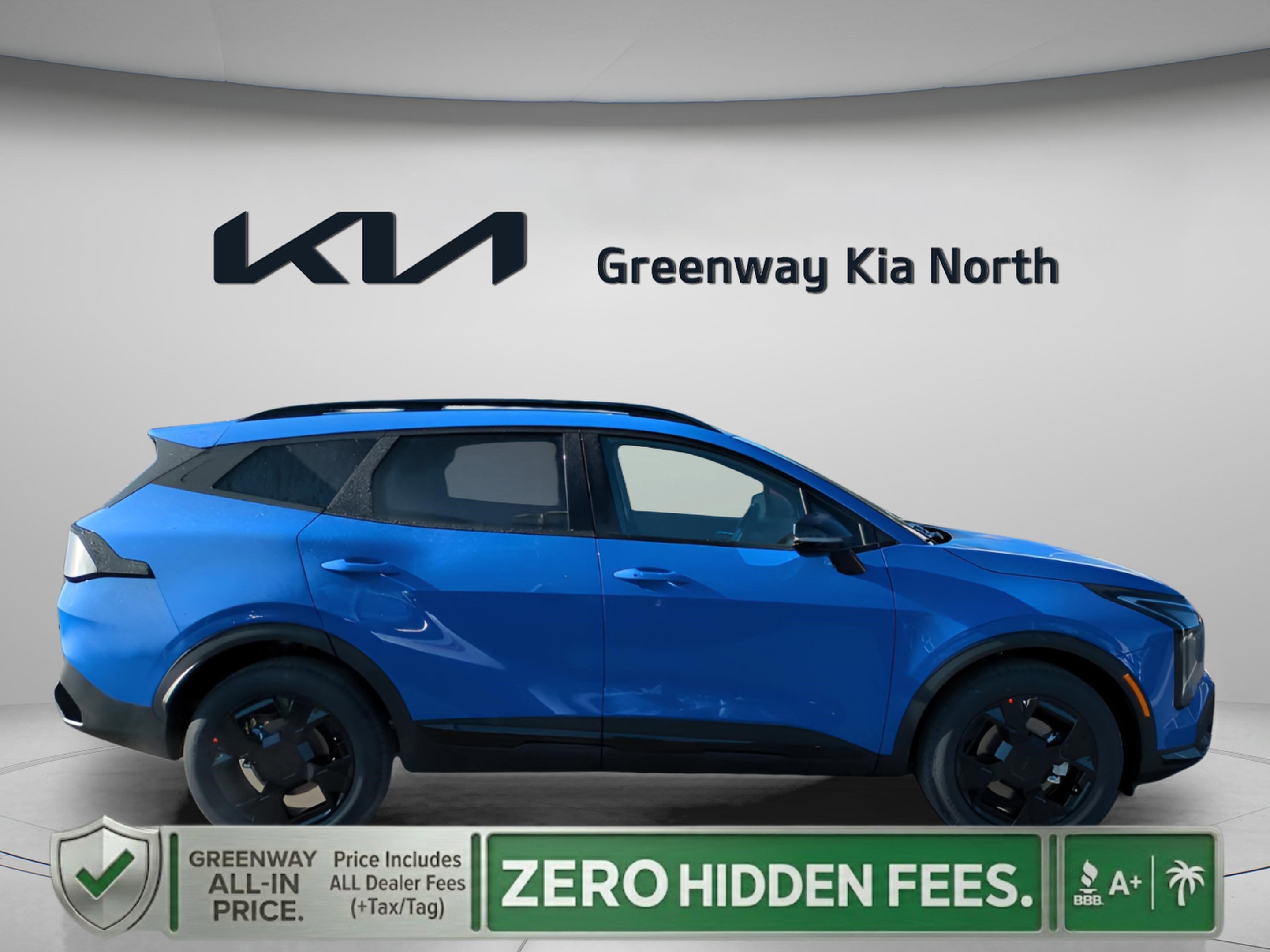 New 2026 Nebular Blue Kia X-Line image 9