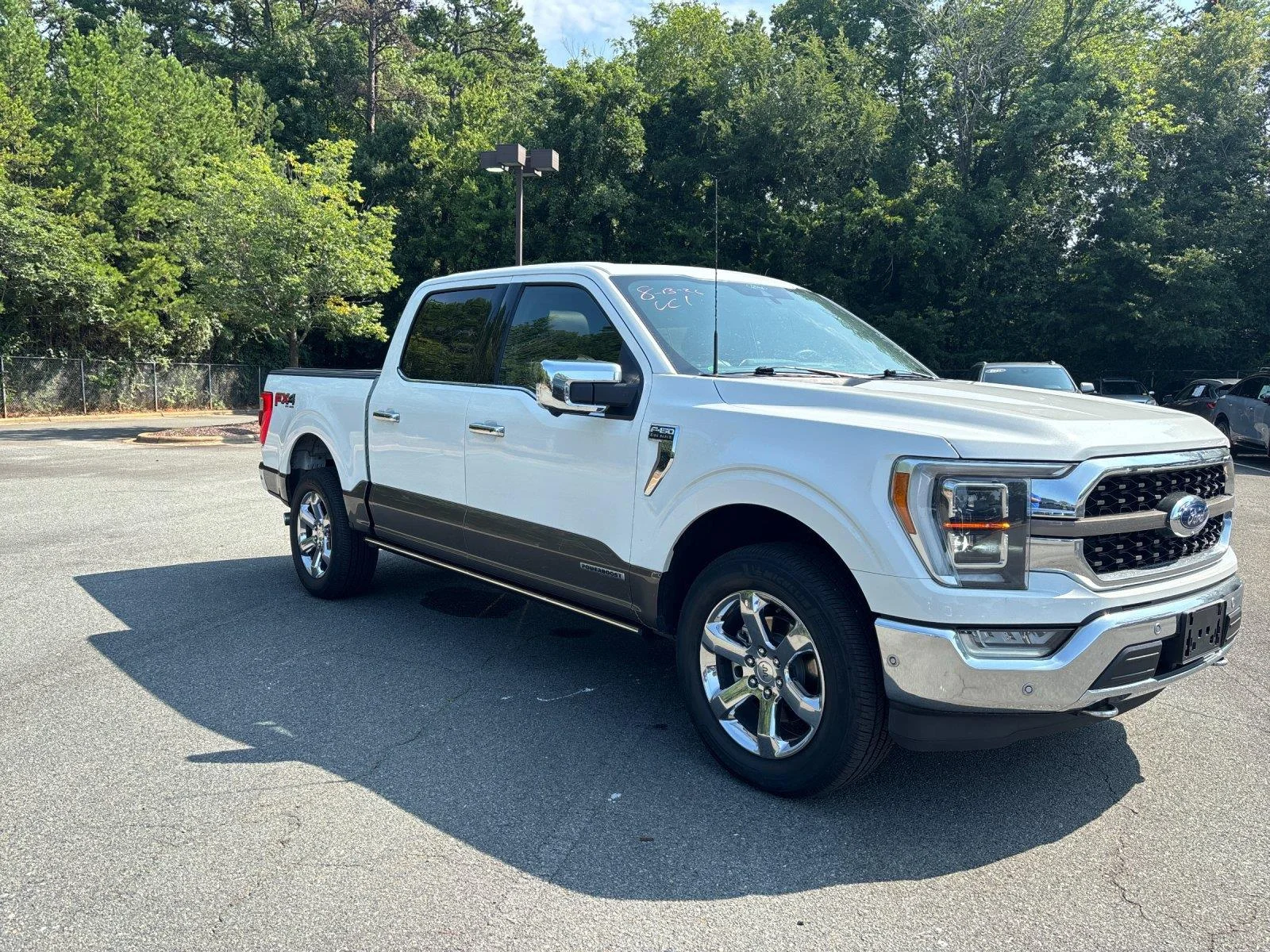 Used 2022 Star White Metallic Tri-Coat Ford King Ranch image 7