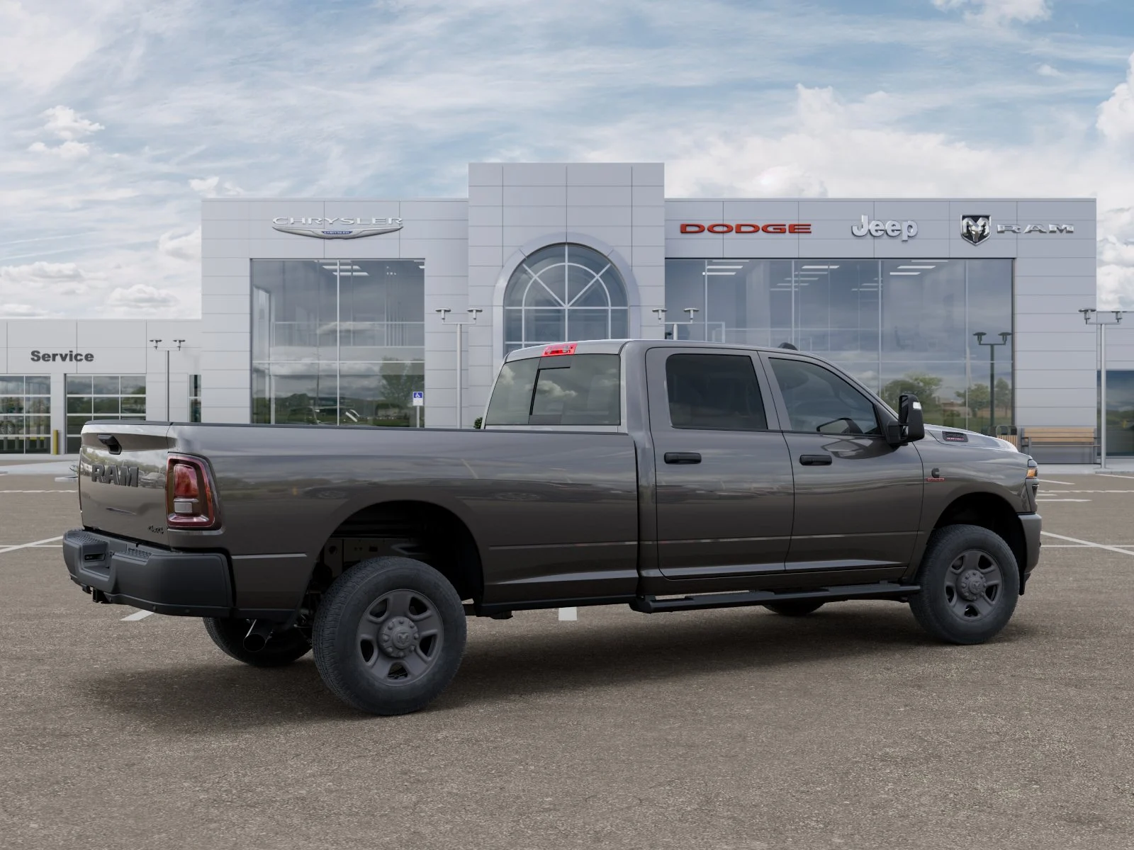 New 2026 Granite Crystal Metallic Clear-Coat Exterior Paint RAM Tradesman image 31