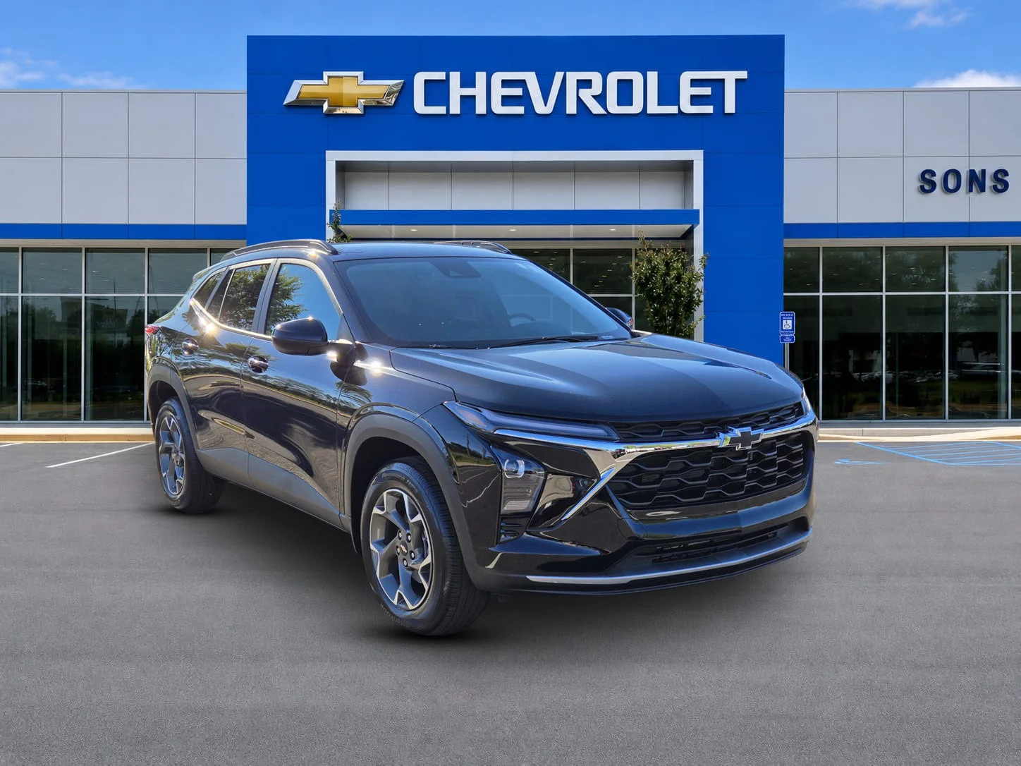 New 2026 Mosaic Black Metallic Chevrolet LT image 3