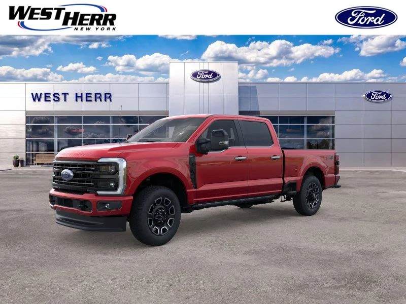 New 2026 Ruby Red Metallic Tinted Clearcoat Ford F-350® Platinum® image 1