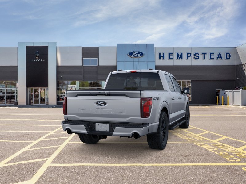 New 2026 Iconic Silver Metallic Ford XLT image 8