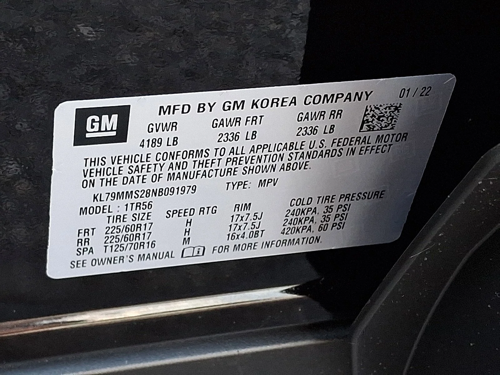 Used 2022 Mosaic Black Metallic Chevrolet LS image 27
